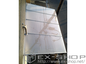 のテラス屋根 ライザーテラスII F型 テラスタイプ 単体 積雪〜20cm対応 施工例