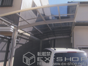 のカーポート レイナポート 単体 積雪〜20cm対応 施工例