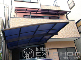 のカーポート プレシオスポート 単体 積雪〜20cm対応 施工例