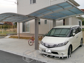 のカーポート プレシオスポート 積雪〜20cm対応 施工例