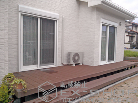 のウッドデッキ リウッドデッキ 200 施工例