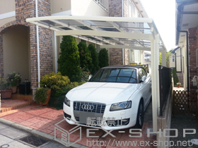 のカーポート カーブポートシグマIII 積雪〜30cm対応 施工例