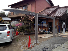 のカーポート レイナポート 積雪〜20cm対応 施工例