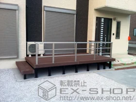 YKKAP�̃E�b�h�f�b�L ���E�b�h�f�b�L200�{�V���v�����_���f�b�L�t�F���X 2�^ ���i�q 2�^ �{�H��