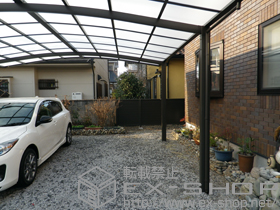 のフェンス・柵 プリレオR5型フェンス 施工例