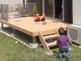 YKKAP�̃E�b�h�f�b�L ���E�b�h�f�b�L200+�V���v�����_���f�b�L�t�F���X7�^?���ډB���i�q+ ���E�b�h�X�e�b�v5�^T�^�C�v?2�i �{�H��