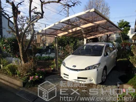 LIXIL ���N�V��(�g�X�e��)�̃J�[�|�[�g �J�[�u�|�[�g�V�O�}III �ϐ�`20cm�Ή��{���E���T�|�[�g�� 1�{ �{�H��