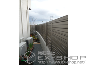 のフェンス・柵 セレビューフェンスR5型 自在柱式 施工例