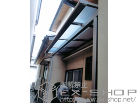 のテラス屋根 ライザーテラスII F型 1500 テラスタイプ 単体 積雪〜50cm対応 施工例