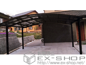 のカーポート プレシオスポート ワイド 積雪〜20cm対応 施工例