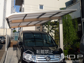 のカーポート レガーナポートシグマIII 積雪〜30cm対応 施工例