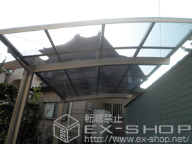 のカーポート カーブポートシグマIII 積雪〜20cm対応 施工例