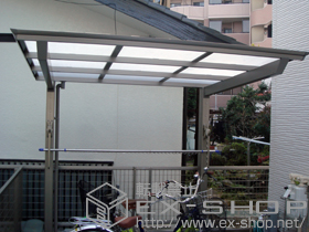 のサイクルポート・駐輪場 アーキフィット ミニ 積雪〜20cm対応 施工例