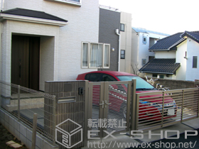 のカーゲート ワイドオーバードアS1型 手動式 施工例