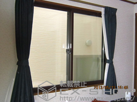 の二重窓（内窓） インプラス ダストバリア仕様 引違い窓 2枚建 施工例