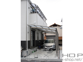 のカーポート カーブポートシグマIII 縦連棟 積雪〜20cm対応 施工例