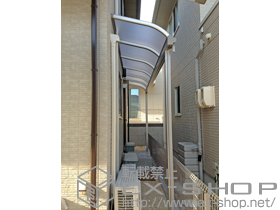 のテラス屋根 ヴェクターテラス R型 テラスタイプ 単体 積雪〜20cm対応 施工例