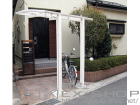 のサイクルポート・駐輪場 レイナポート ミニ 積雪〜20cm対応 施工例