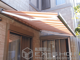 のオーニング・日よけ 彩風C型 スイッチ式 室内埋込型 施工例