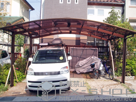 のカーポート レイナツインポート 積雪〜20cm対応 施工例