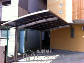 のカーポート カーブポートシグマIII 積雪〜20cm対応 施工例