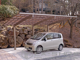 のカーポート レグナスポートシグマIII 3000 積雪〜100cm対応 施工例