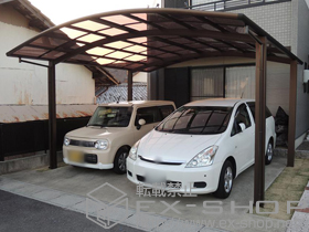 のカーポート レイナツインポート 積雪〜20cm対応 施工例