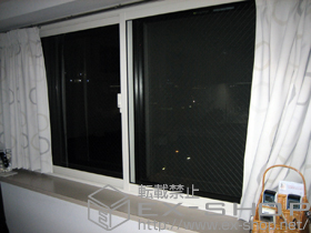 の二重窓（内窓） インプラス ダストバリア仕様 引違い窓 2枚建 施工例