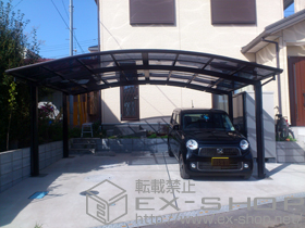 のカーポート レイナツインポートグラン　積雪〜20cm対応 施工例