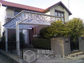 のカーポート M.シェード 基本タイプ 積雪〜20cm対応 施工例