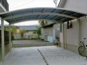 のカーポート プレシオスポート ワイド 積雪〜20cm対応 施工例