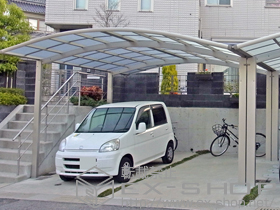 のカーポート レイナツインポート 積雪〜20cm対応 施工例