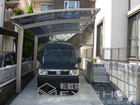 のカーポート プレシオスポート 積雪〜20cm対応 施工例