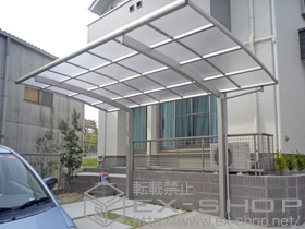 のカーポート レイナポート 積雪〜20cm対応 施工例