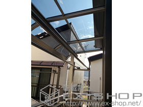 のバルコニー・ベランダ屋根 ヴェクターテラス R型 屋根タイプ 単体 積雪〜20cm対応 施工例