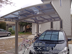 のカーポート プレシオスポート 積雪〜20cm対応 施工例