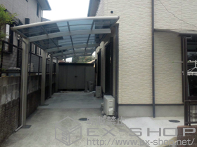 のカーポート レイナポート 縦連棟 積雪〜20cm対応 施工例