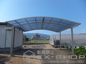 のカーポート レイナツインポート 積雪〜20cm対応 施工例