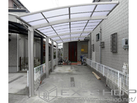 のカーポート プレシオスポート 縦連棟 積雪〜20cm対応 施工例