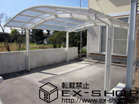 のカーポート レイナツインポート 積雪〜20cm対応 施工例