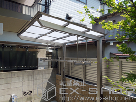 のサイクルポート・駐輪場 アーキフィット ミニ 積雪〜20cm対応 施工例