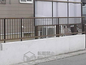 のフェンス・柵 ハイサモア フリーポールタイプ 施工例