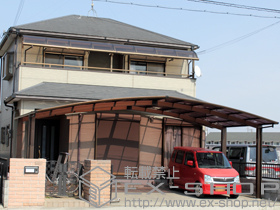 のカーポート レイナトリプルポート 積雪〜20cm対応 施工例