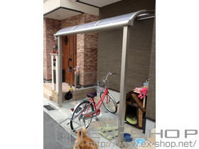 のテラス屋根 ヴェクターテラス R型 テラスタイプ 単体 積雪〜20cm対応 施工例