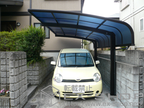 のカーポート レイナキャップポート 積雪〜20cm対応 施工例