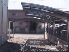 のカーポート カーブポートシグマIII 積雪〜30cm対応 施工例