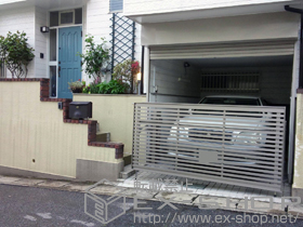 のカーゲート オーバードアS3型 電動式＋リモコン送信機PDC-3型（追加用） 施工例