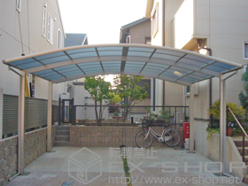 のカーポート レイナツインポートグラン 積雪〜20cm対応 施工例