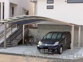 のカーポート レイナツインポート 積雪〜20cm対応 施工例