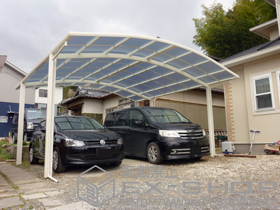 のカーポート レイナツインポート 積雪〜20cm対応 施工例